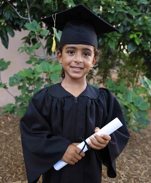 POPULAR INTL DJ (DJ KHALED)5YRS OLD SON (ASHAD KHALED) GRADUATES FROM USA SCHOOL