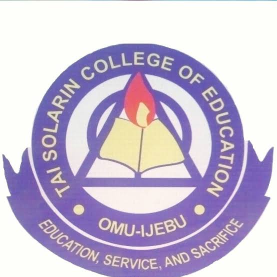 TAI SOLARIN COLLEGE OF EDUCATION, (TASCE) PART-TIME  RELEASES ADMISSION FORM FOR THE 2023/2024 ACADEMIC SESSION