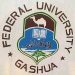 FEDERAL UNIVERSITY, GASHUA [FUGASHUA] RELEASES ADMISSION CUT-OFF MARK FOR THE 2023/2024 ACADEMIC SESSION