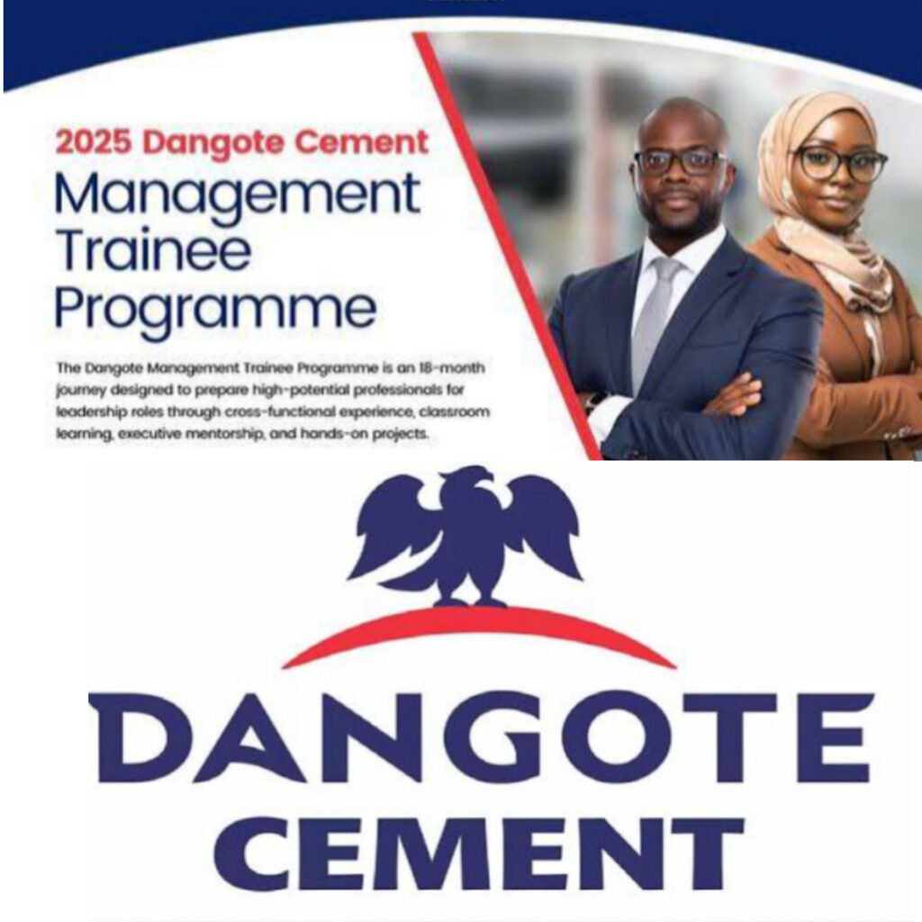DANGOTE CEMENT MANAGEMENT TRAINEE PROGRAM