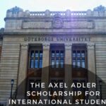 UNIVERSITY OF GOTHENBURG AXEL ADLER SCHOLARSHIP IN SWEDEN 2026