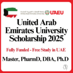 UNITED ARAB EMIRATES UNIVERSITY SCHOLARSHIP  2026
