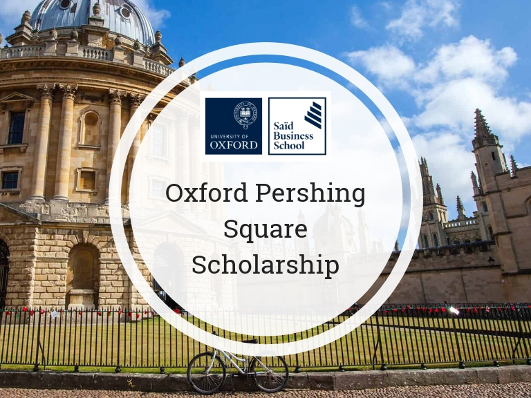 2026 OXFORD PERSHING SQUARE SCHOLARSHIP IN UK