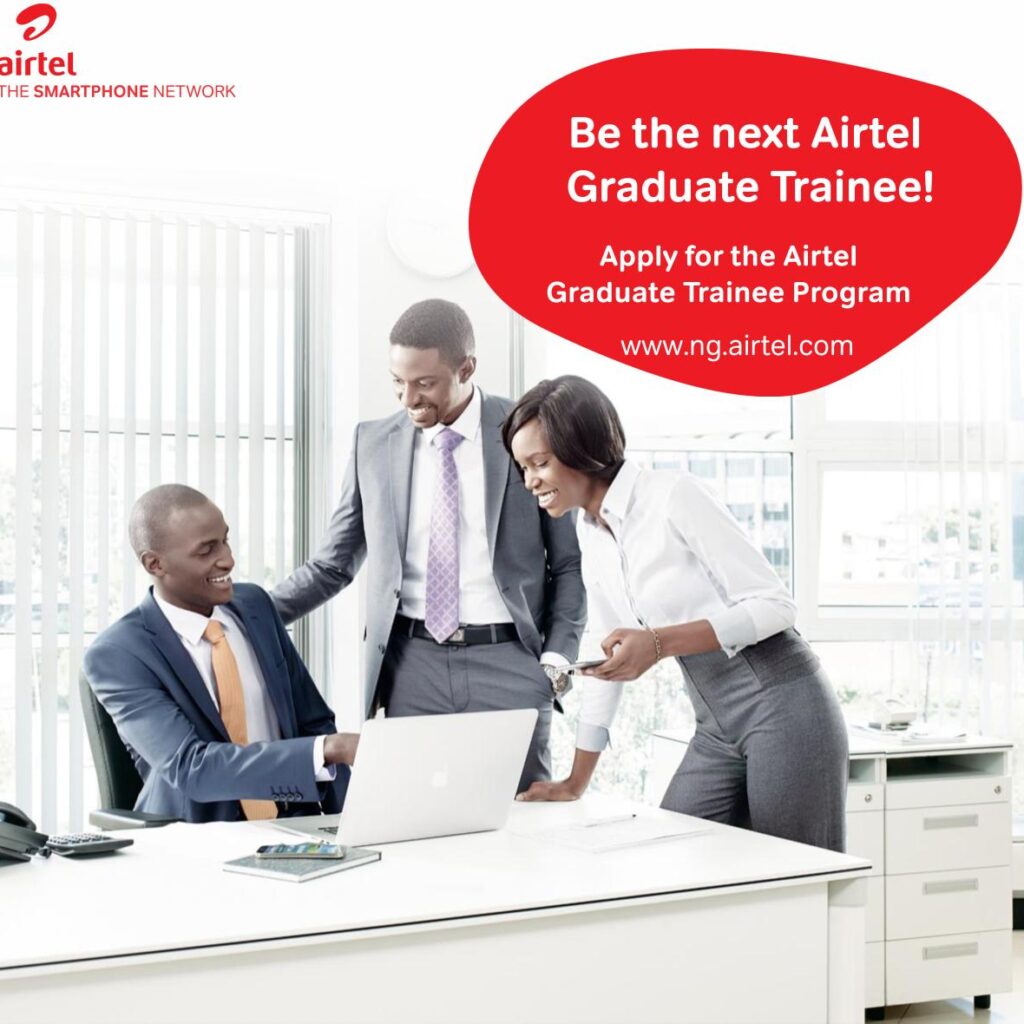AIRTEL BUSINESS GRADUATE TRAINEE PROGRAM 2025 For NIGERIANS