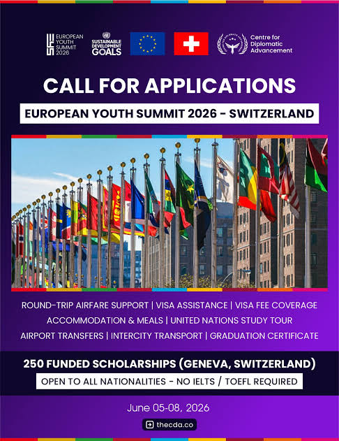 EUROPEAN YOUTH SUMMIT 2026 SWITZERLAND