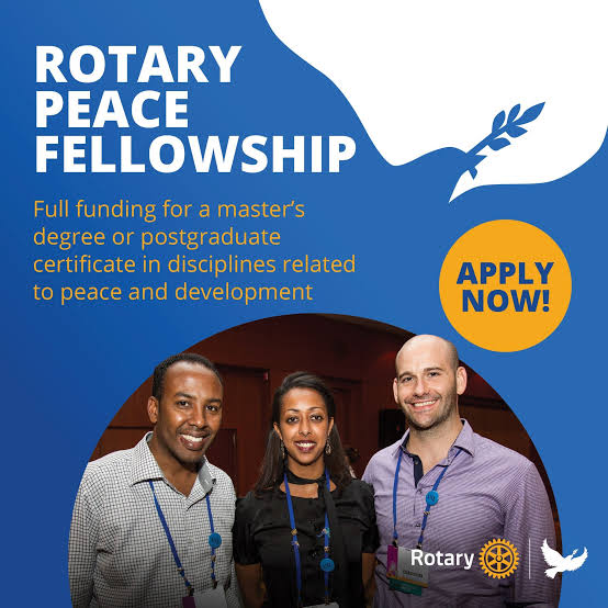 ROTARY PEACE FELLOWSHIP PROGRAM 2027/28